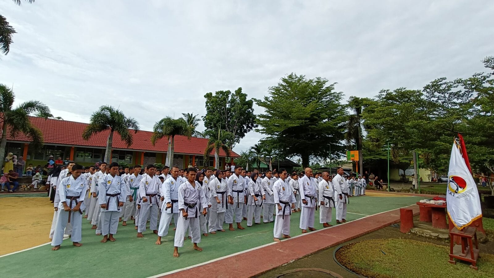 Dihadiri 340 Peserta, SMP IT Darul Hikmah Kembali Sukses Jadi Tuan Rumah Ujian Kenaikan Tingkat INKAI se-Pasaman Barat