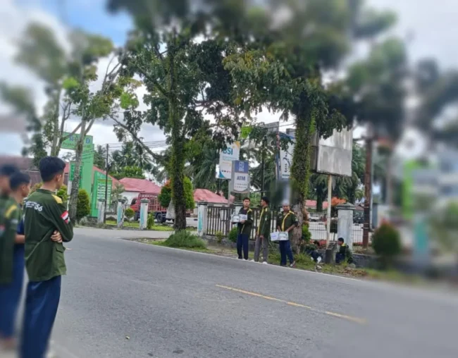 Donasi Sementara Terkumpul Sebanyak 2,9  Juta, BES SMP IT Darul Hikmah Pasbar Galang Dana Dampak Bencana Alam di Sumbar