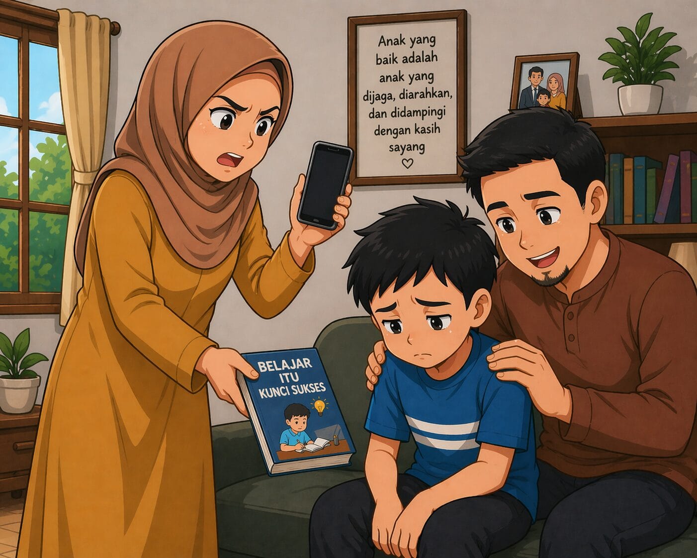 Peran Orangtua Menjaga Anak di Rumah