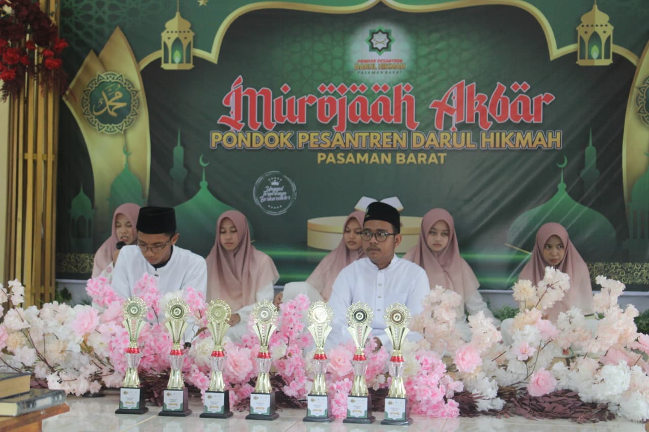 MasyaAllah, 7 Santri Hafizh/Hafizah 30 Juz Ponpes/SMA IT Darul Hikmah Pasbar Sukses Ikuti Murojaah Akbar