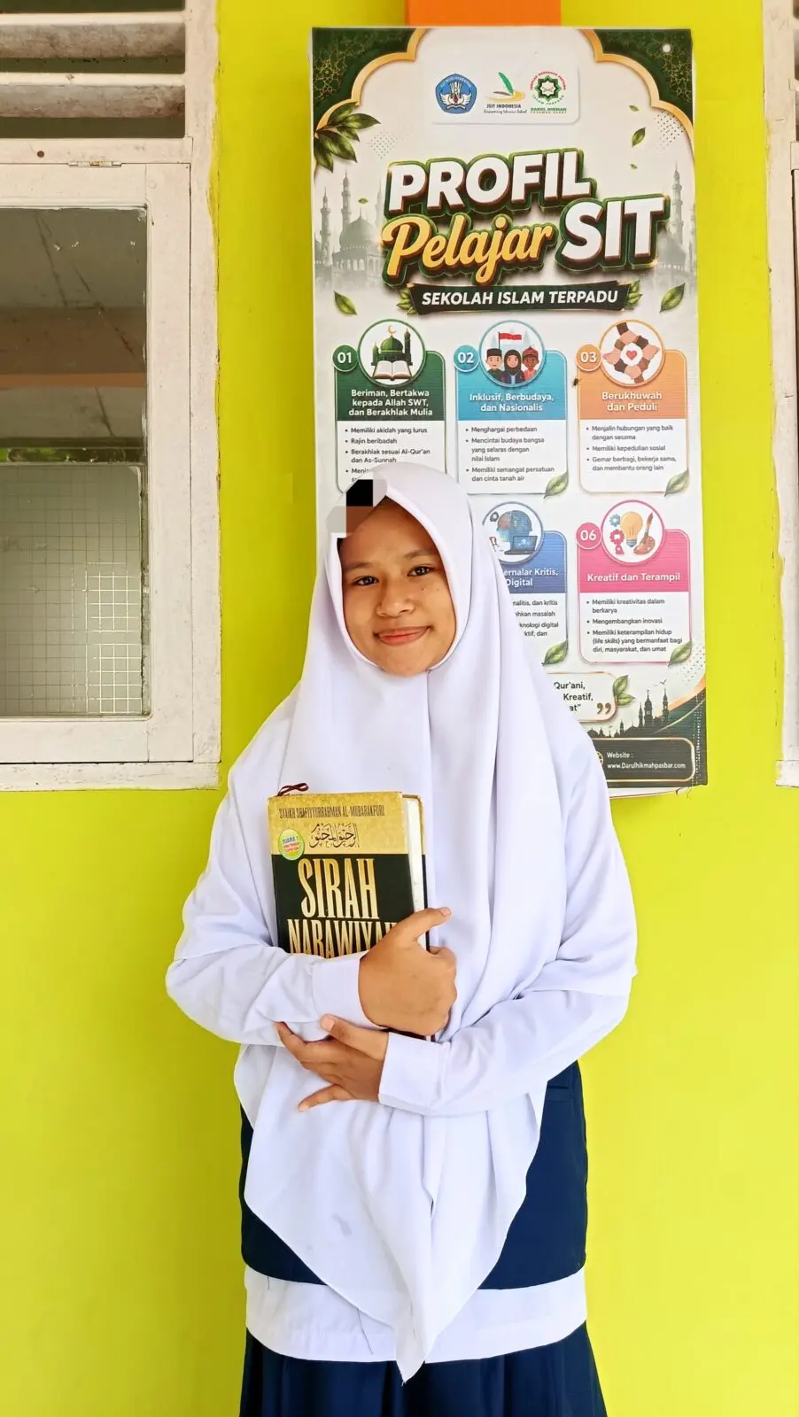 Profil Dzakiya Muthmainnah, Santri SMP IT Darul Hikmah Pasaman Barat Hafidzah 30 Juz Al- Qur’an